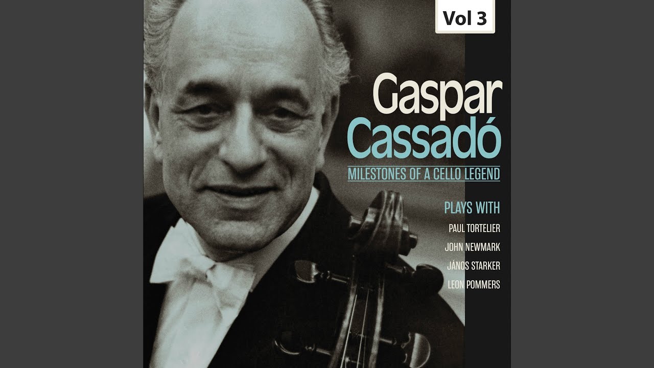 Toccata (Arr. G. Cassadó for Cello & Piano)