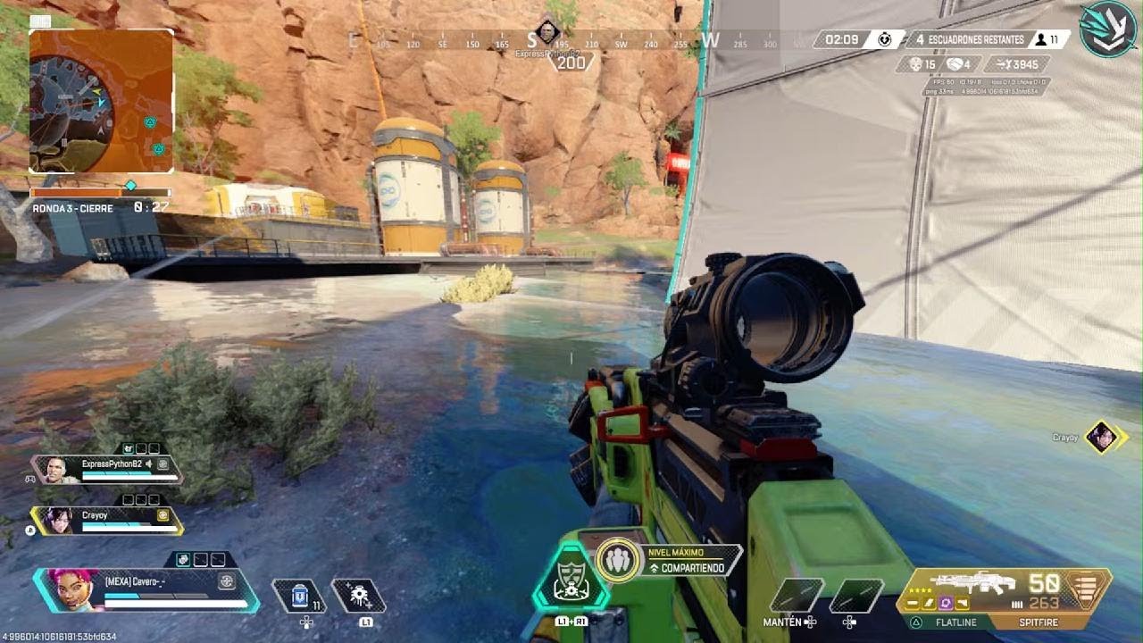 FARMEANDO KILLS/4KBADGE LIFELINE/APEX LEGENDS