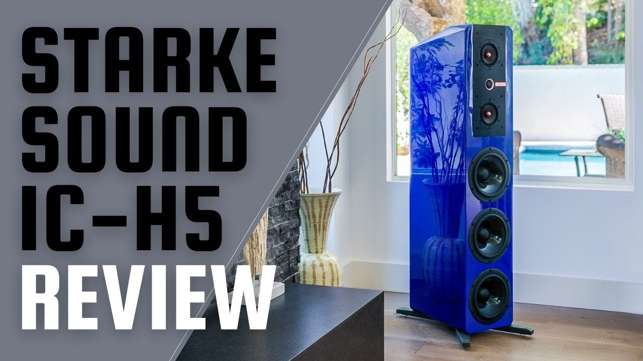 The Starke Sound IC-H5 Home Theater Speaker is the BEST.