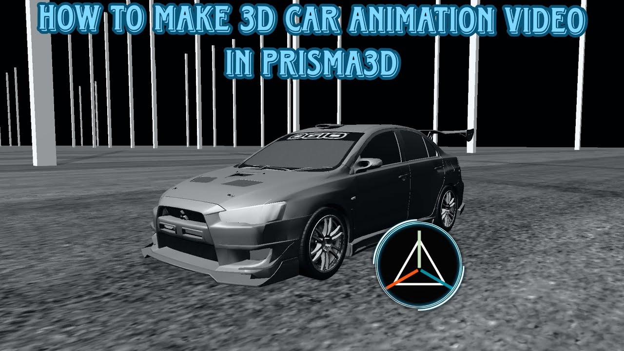 How To Make 3d Car Animation In Prisma3d App |