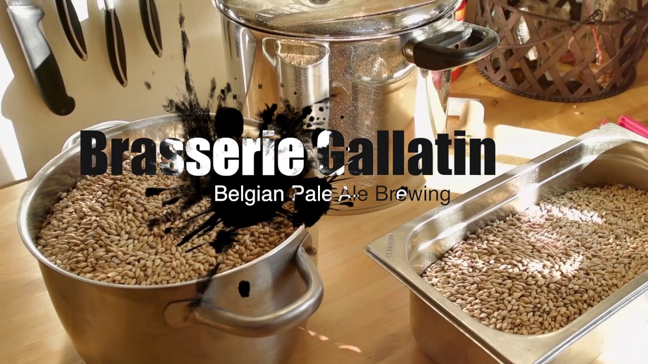 Brasserie Gallatin : Brassage d'une bière belge Pale Ale