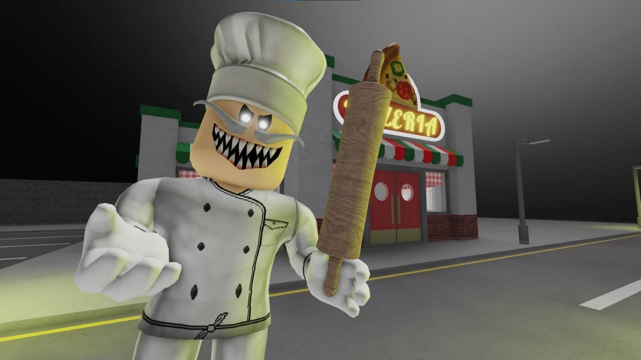 Escape Papa Pizza's pizzeria! (SCARY OBBY) - Roblox