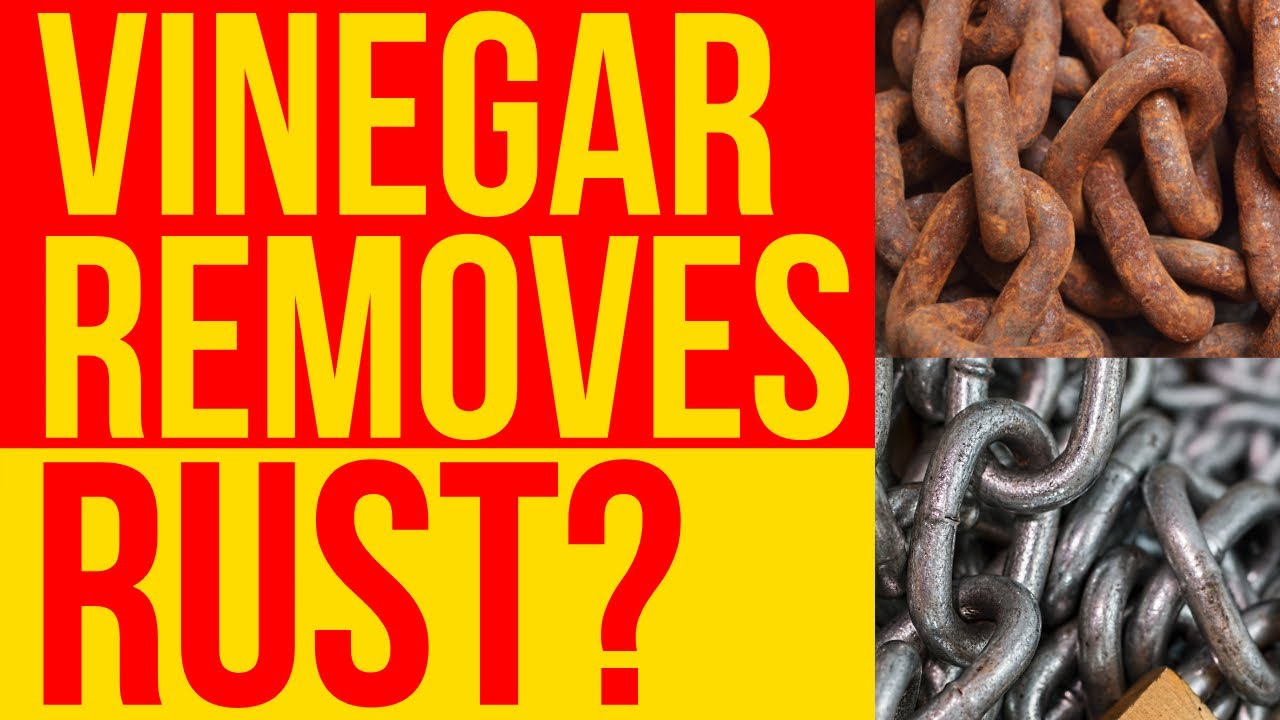How to Remove Rust with Vinegar / Restoration using vinegar