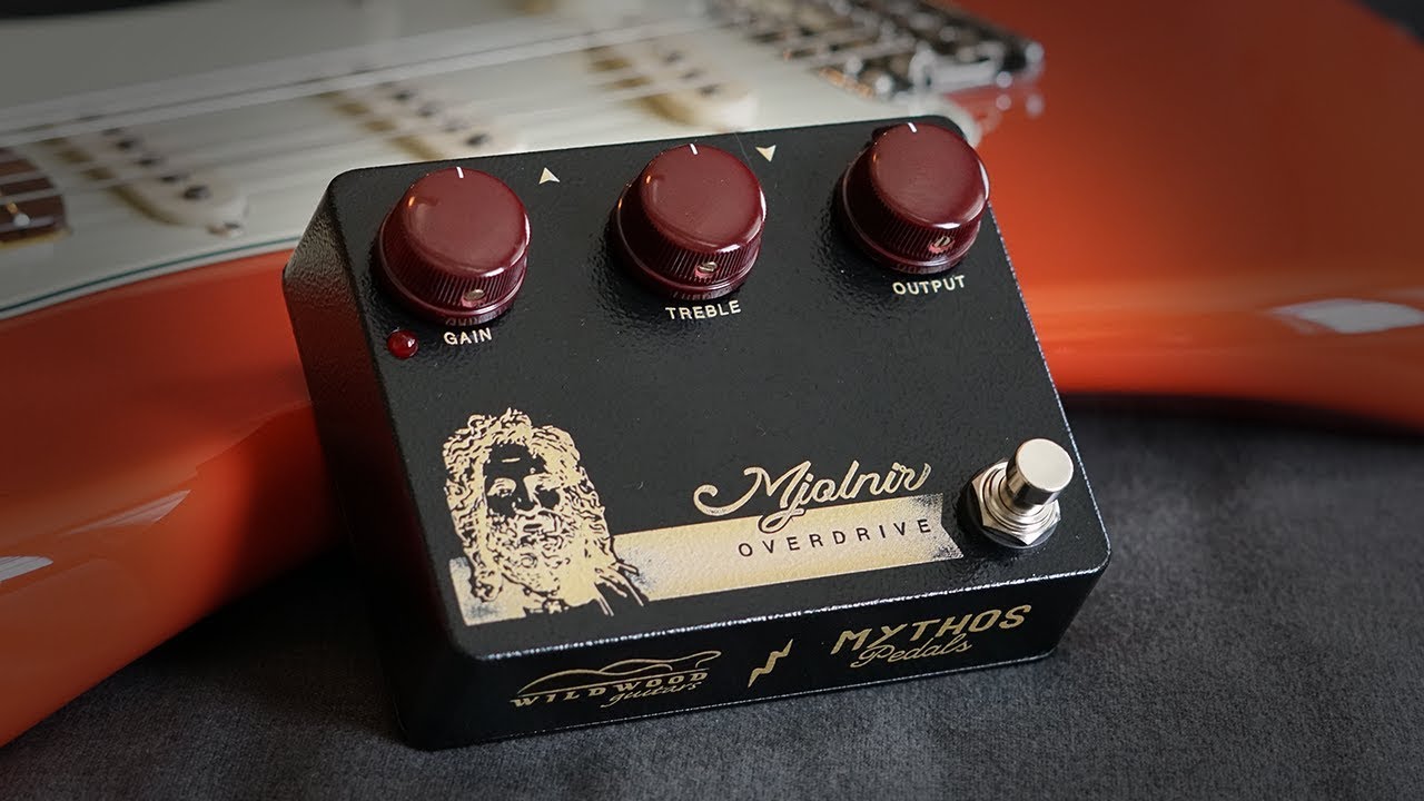Mythos Pedals Wildwood Edition Mjolnir Overdrive Demo w/ Stratocaster