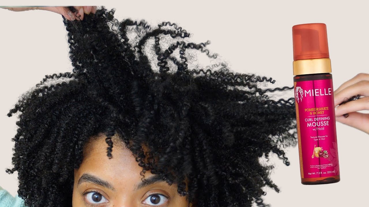 Mielle Pomegranate Mousse is that gworl! | Mousse Wash and Go | Ep. 7