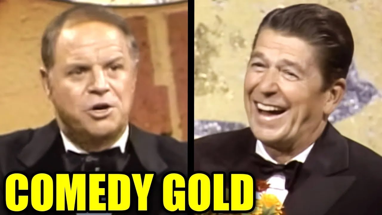 Audience ERUPTS as Legendary Comedian Roasts Ronald Reagan