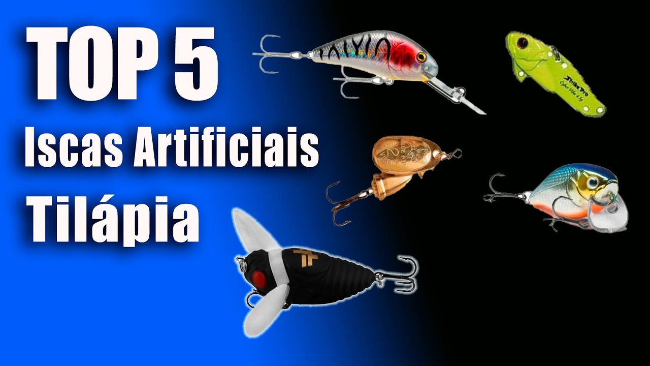 [ TOP 5 ] ISCA ARTIFICIAL para PESCA de TILÁPIA