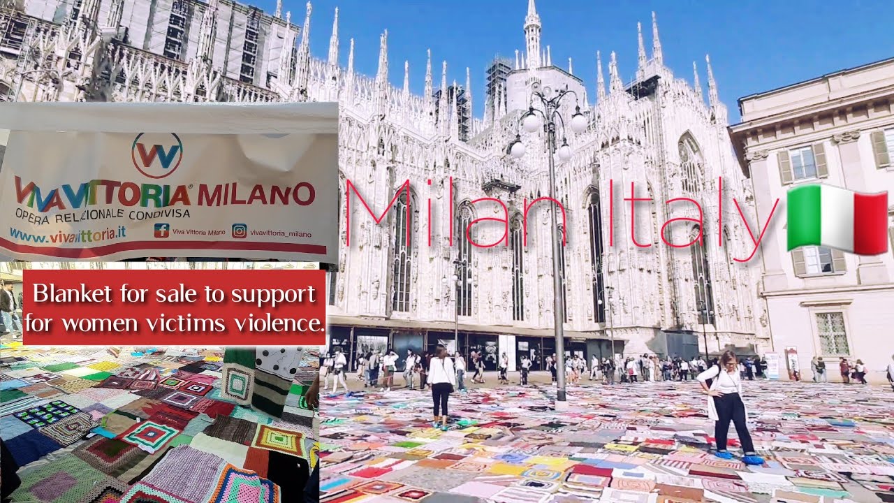 Viva Vittoria Milano - Blankets to support for women victims of violence 🇮🇹