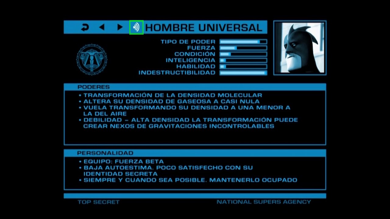 ARCHIVOS SECRETOS DE LA ANS: Hombre Universal