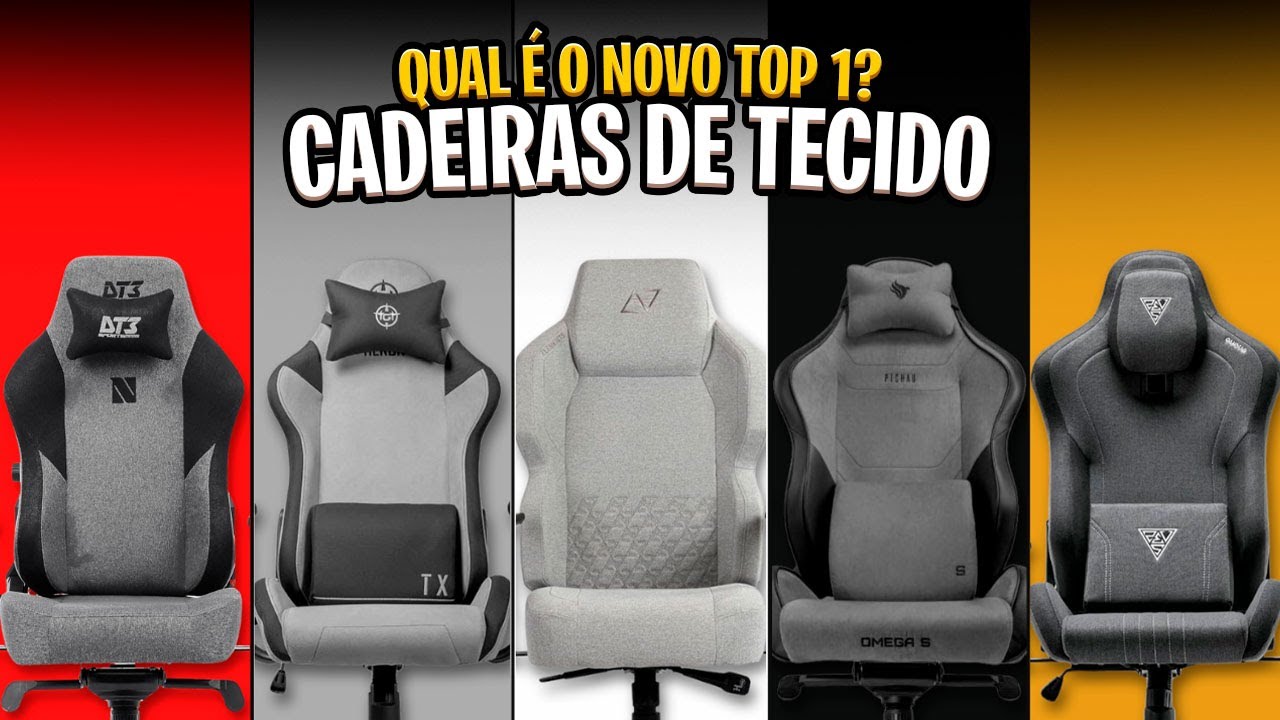 Qual a Cadeira Gamer de TECIDO Ideal para Você em 2025? Veja as Top Escolhas!