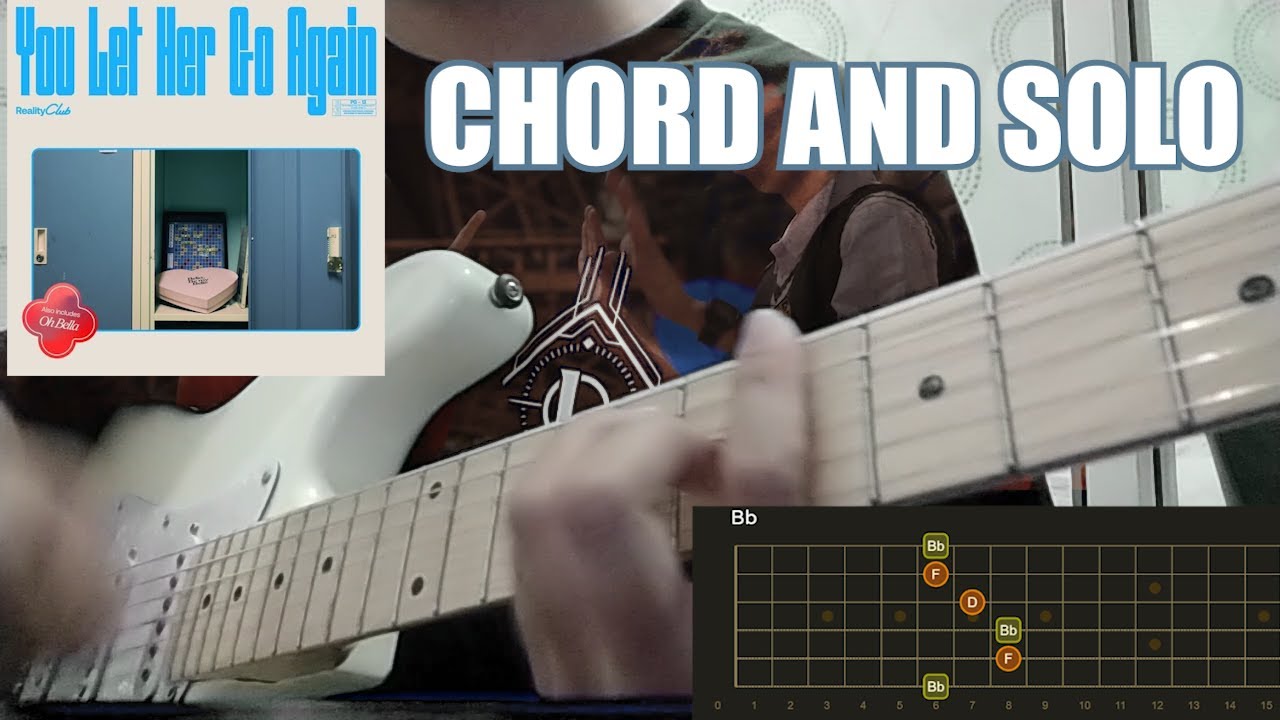 Reality Club - You Let Her Go Again ( Guitar Tutorial Chord And Solo TAB)