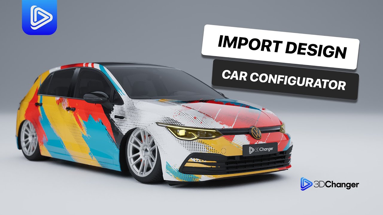 Import Custom Wrap Design  | 3D Changer