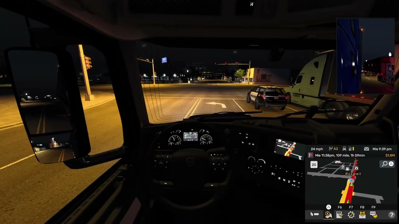American Truck Simulator-#13-O cursa cu produse congelate .