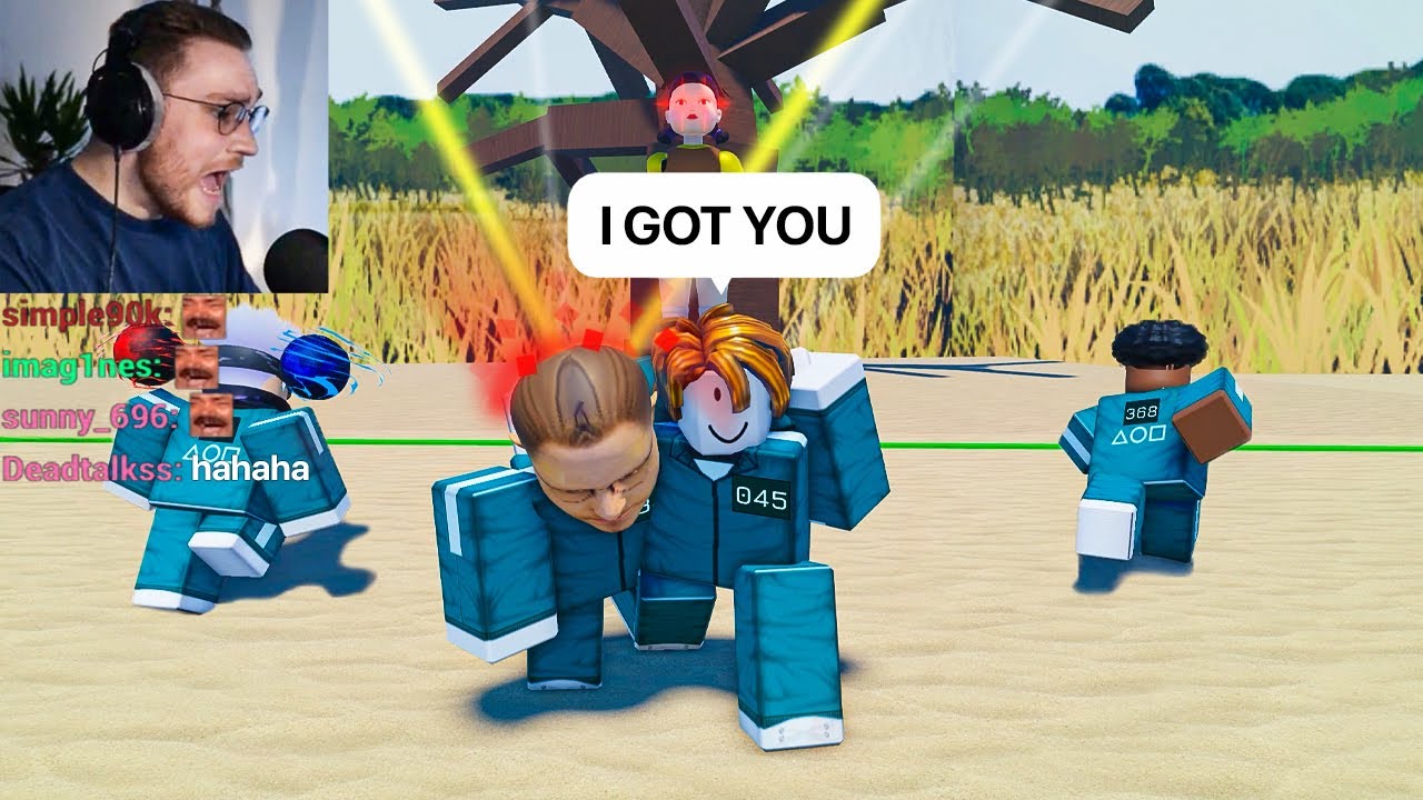 can i win roblox squid game, while my viewers troll me?