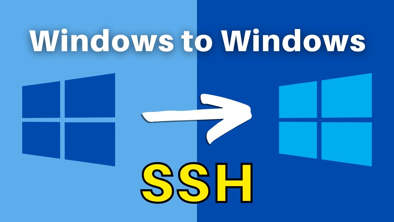 Как подключиться к Windows по SSH из Windows (и скопировать файлы удаленно)