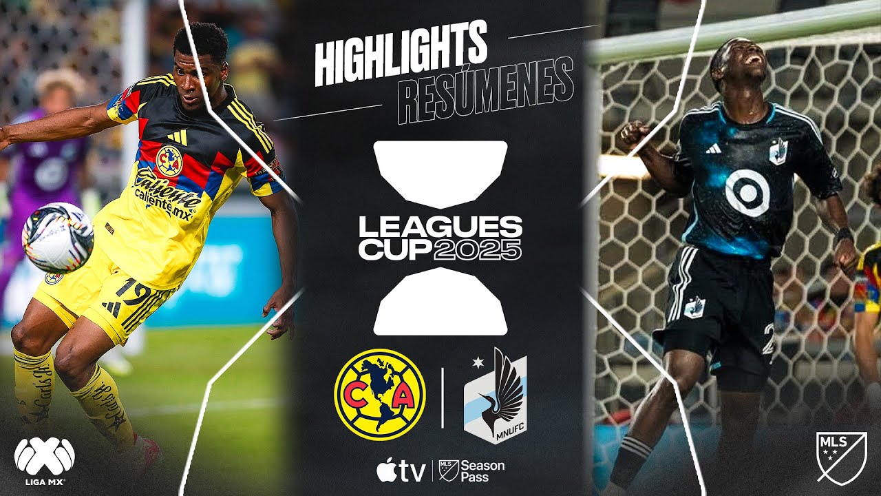 Club América vs. Minnesota United | Leagues Cup | 6-Goal Thriller!