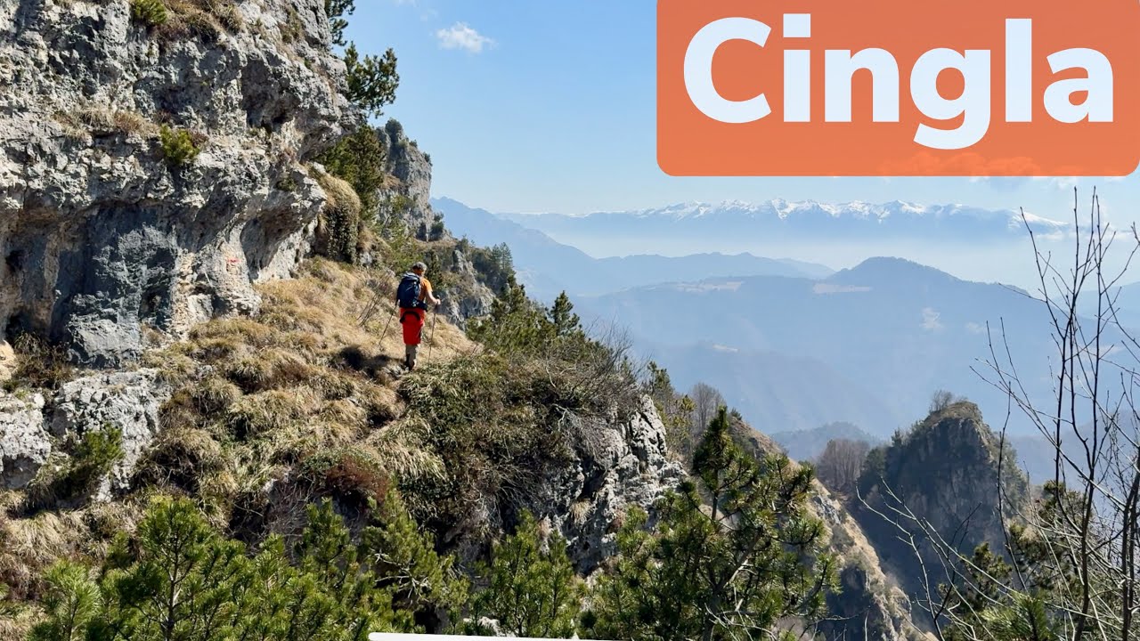 MONTE CINGLA: la bestia nera del Parco Alto Garda – Sentieri EE tra creste e panorami mozzafiato