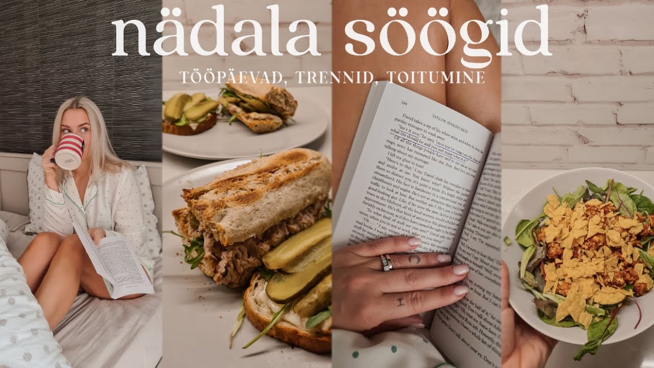 NÄDALA VLOG. 2023 esimene tervislik nädal, retseptid, töö, treeningud 🎧⚡✉️