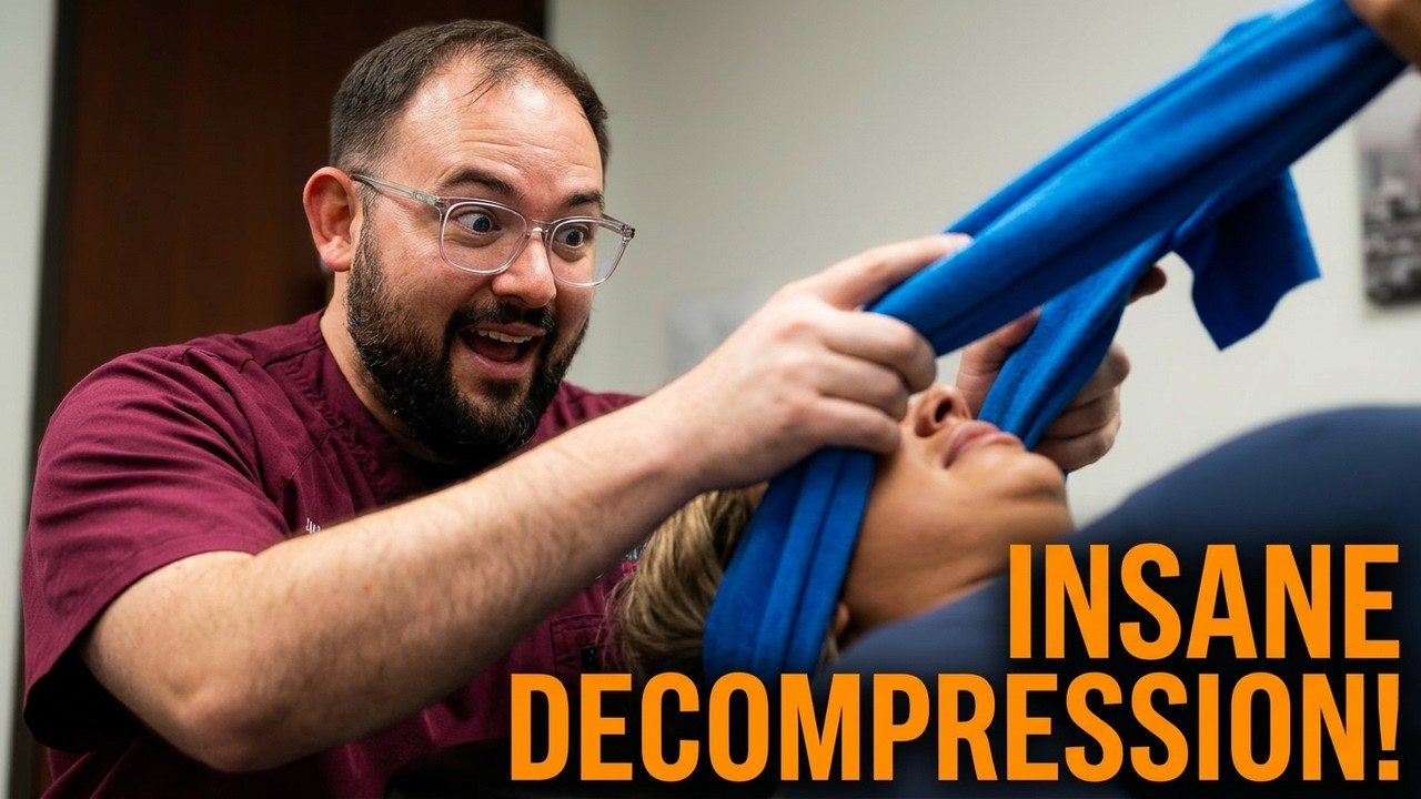 Chiropractor's Most Intense Spinal Decompression Technique