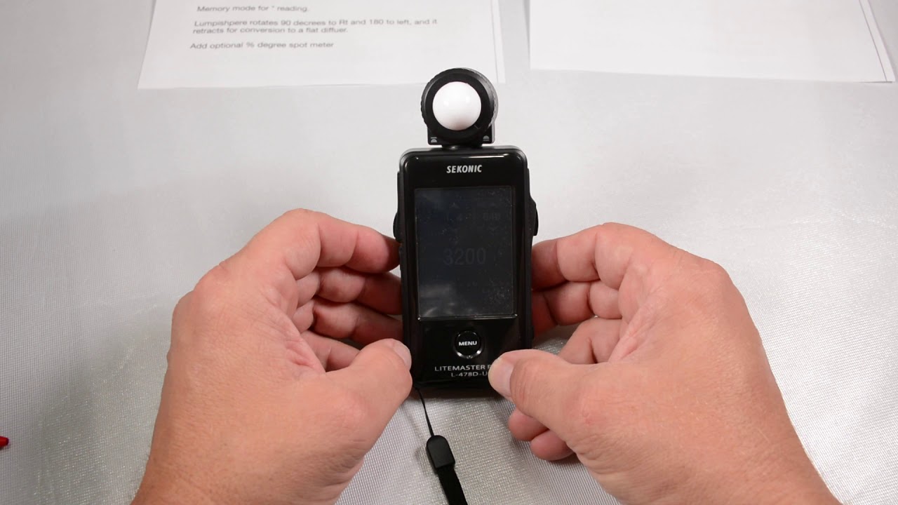 Review Sekonic Litemaster Pro L-478D-U