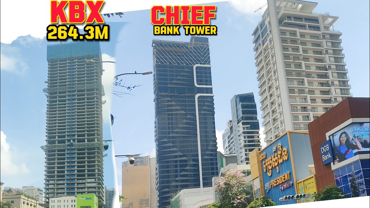 Cambodia's TALLEST Skyscrapers Are Changing Phnom Penh's Skyline?