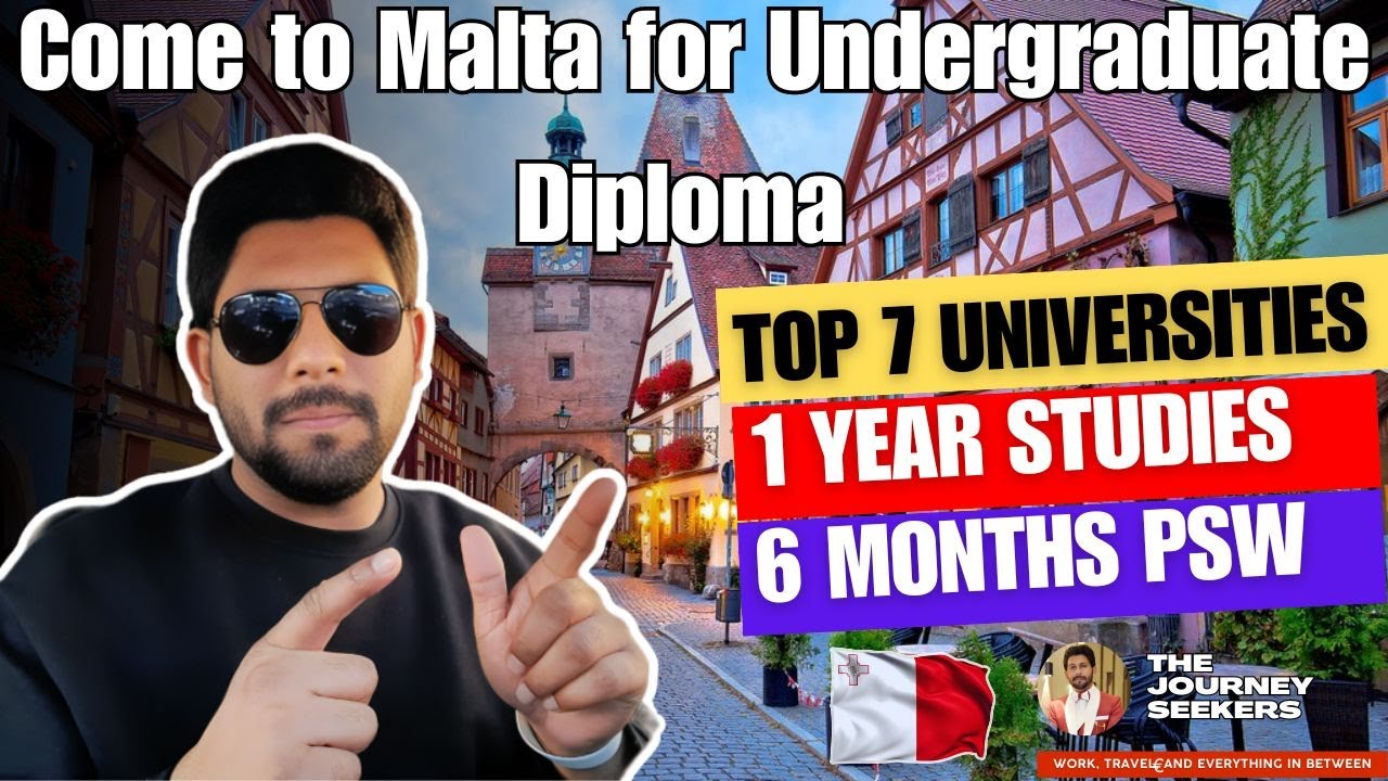 Come To Malta for An Undergraduate Diploma.