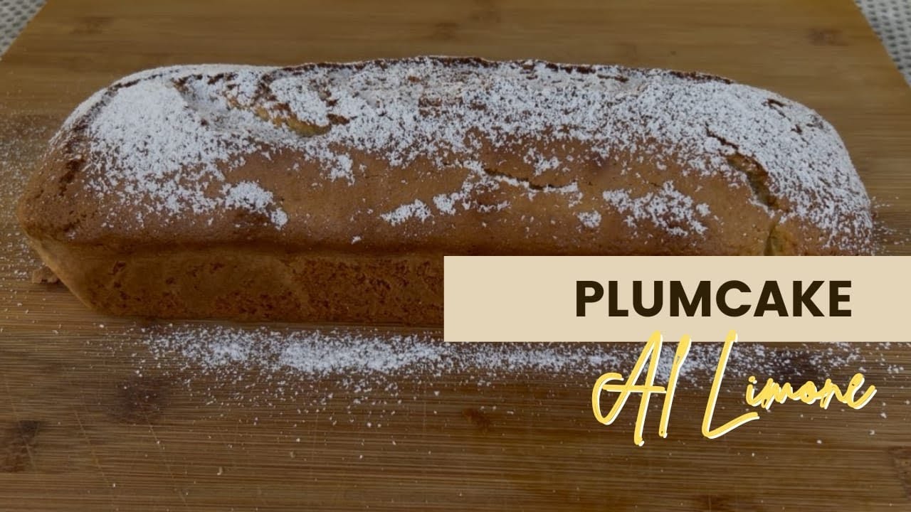 Plum-cake al limone! Super soffice e profumato! #plumcakeallimone #ricettafacile #dolcifattiincasa