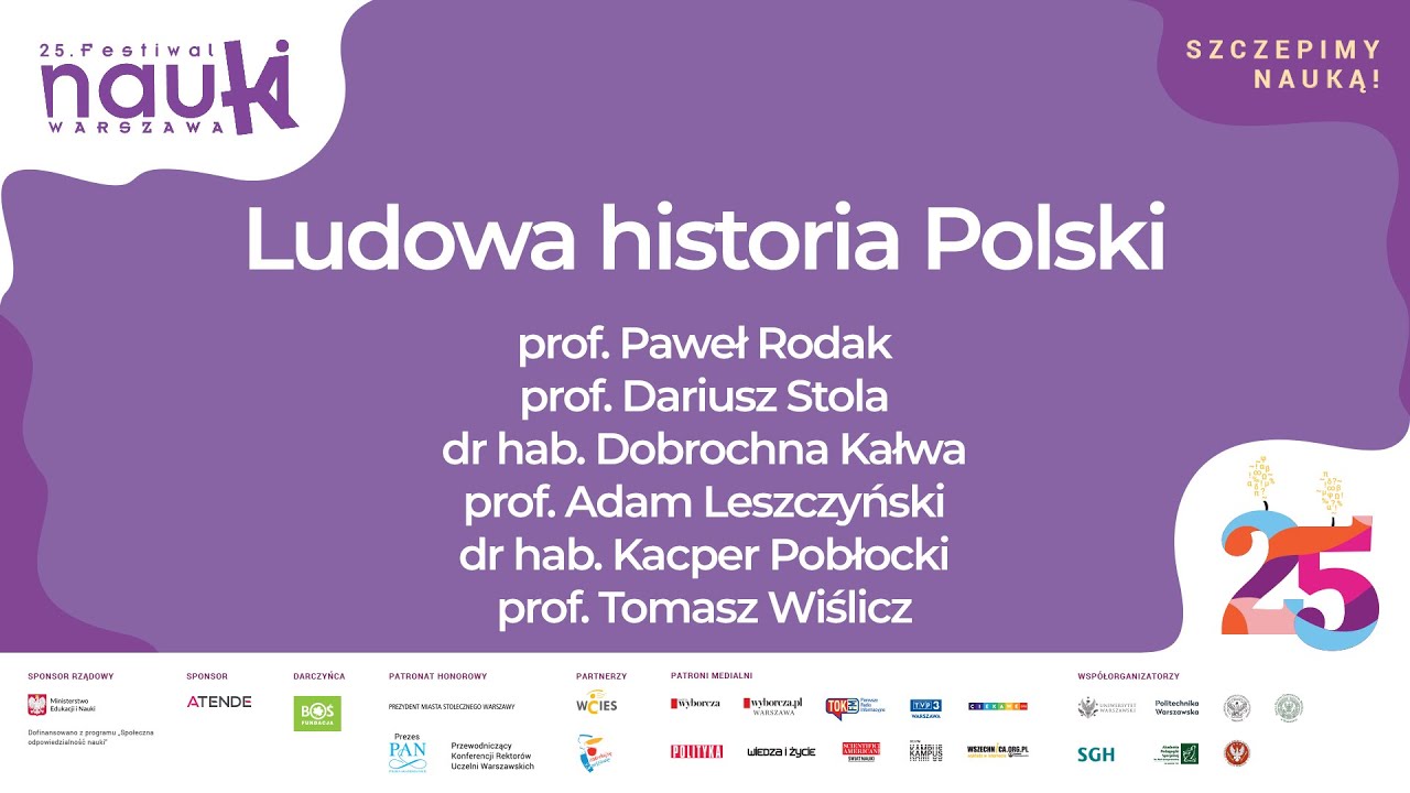 Ludowa historia Polski - debata Festiwalu Nauki