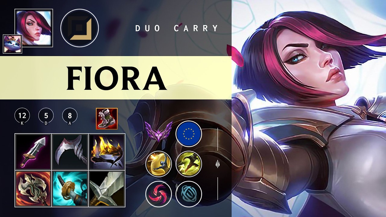Fiora ADC vs Nilah - EUW Master Patch 26.05