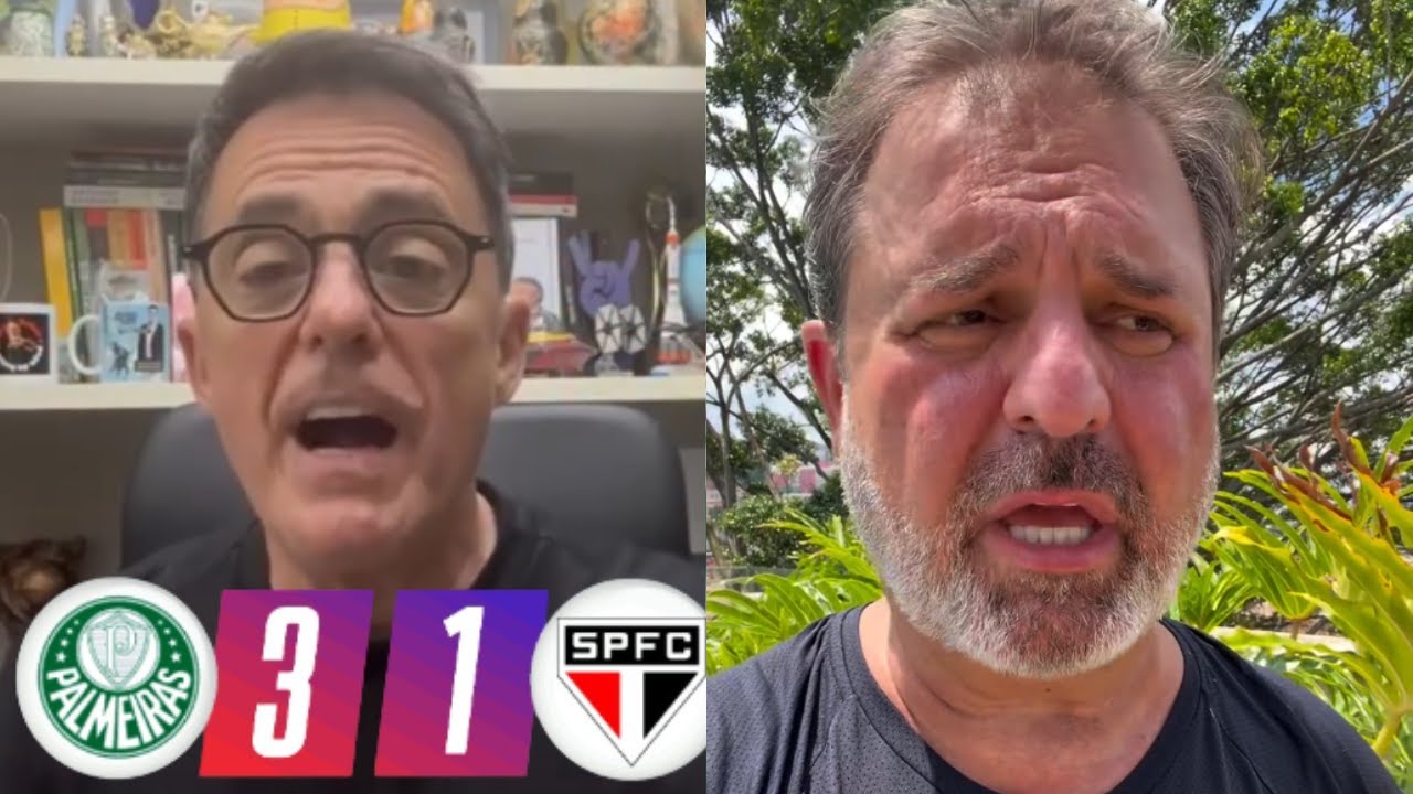 É O FIM DO SPFC! COMENTARISTAS ANALISAM DERROTA PRO PALMEIRAS E SUAS CONSEQUENCIAS