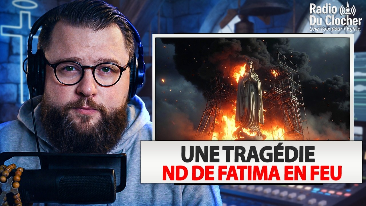 Un INCENDIE dévaste une statue monumentale de Notre-Dame de Fatima (04/03)