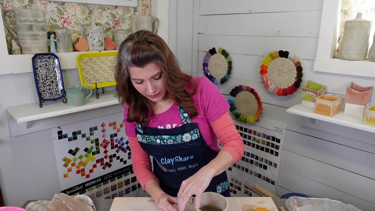 Кружка с текстурой, сделанная своими руками