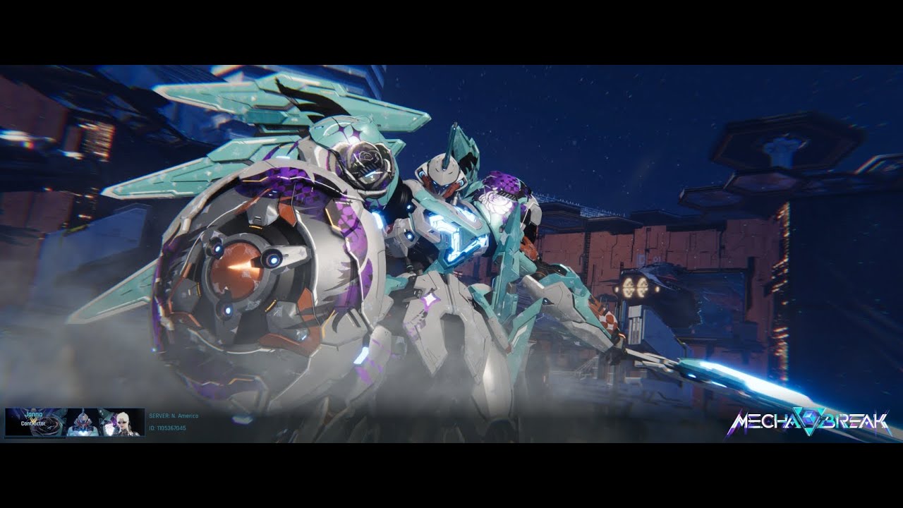 Mecha BREAK Playtest Pattern Heartstrings Freyr Gameplay Showcase Babylon Sky Fortress