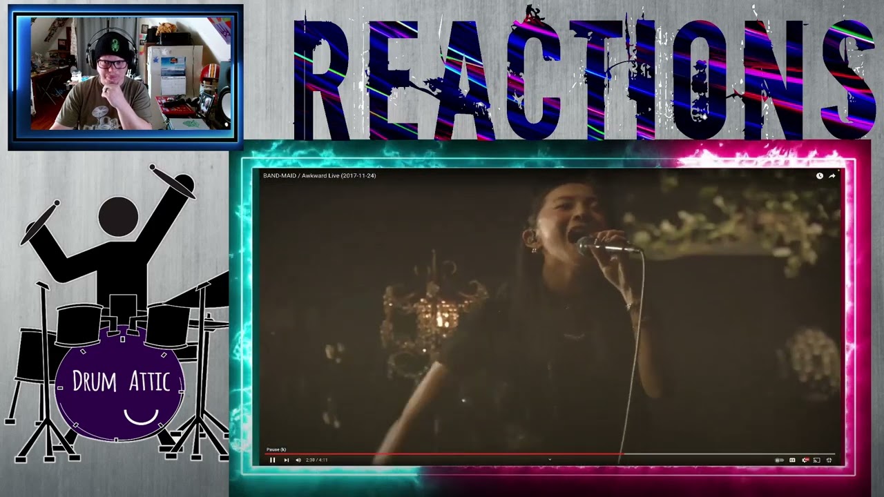 BAND-MAID Awkward (Live) #reaction