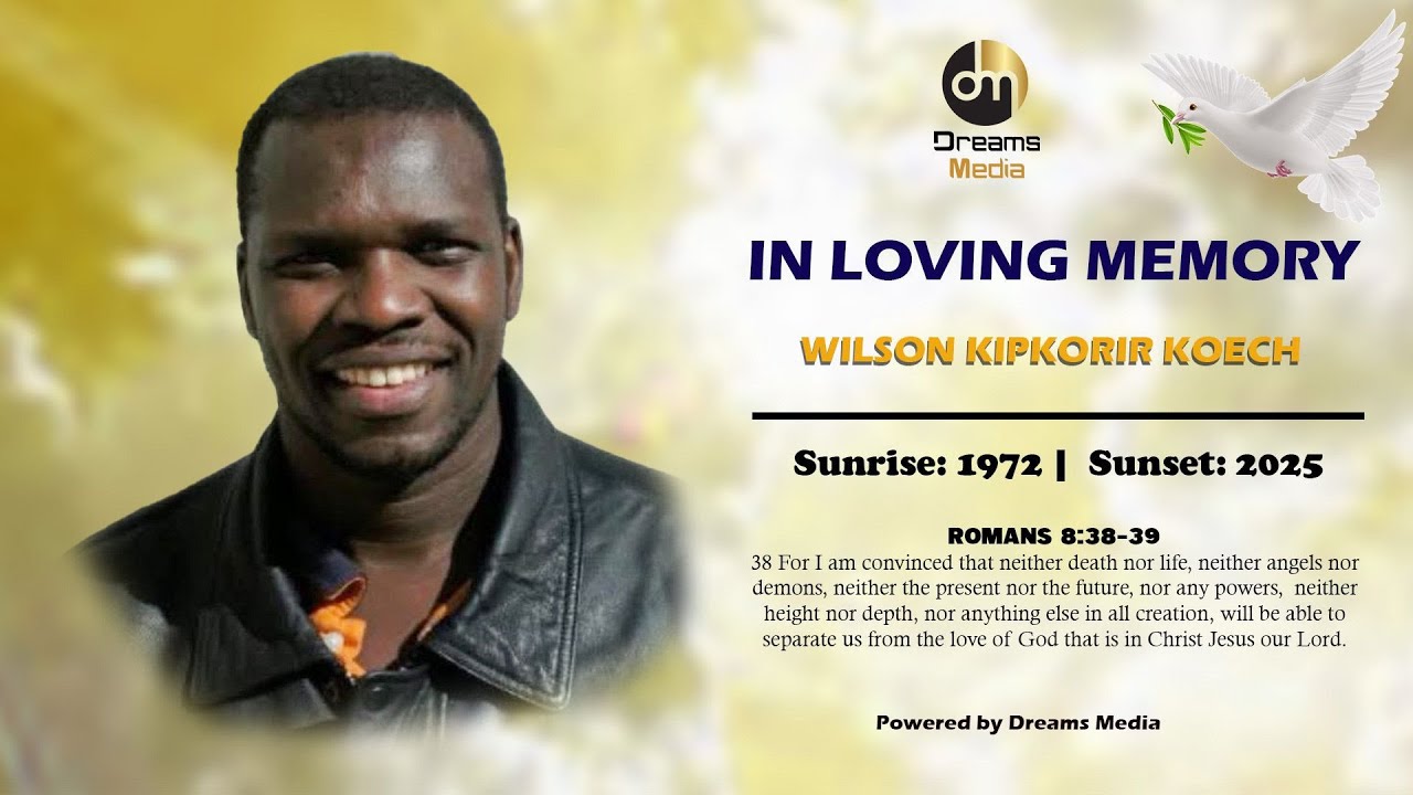 FUNERAL PROCESSION OF THE LATE WILSON KIPKORIR KOECH. (1972-2025)