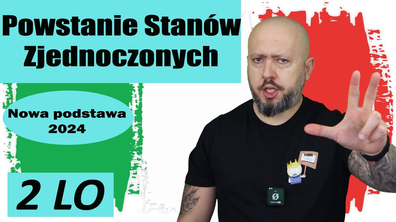 LO klasa 2- Powstanie Stanów Zjednoczonych. Nie byłoby USA gdyby nie pomoc z Europy! NOTATKA!