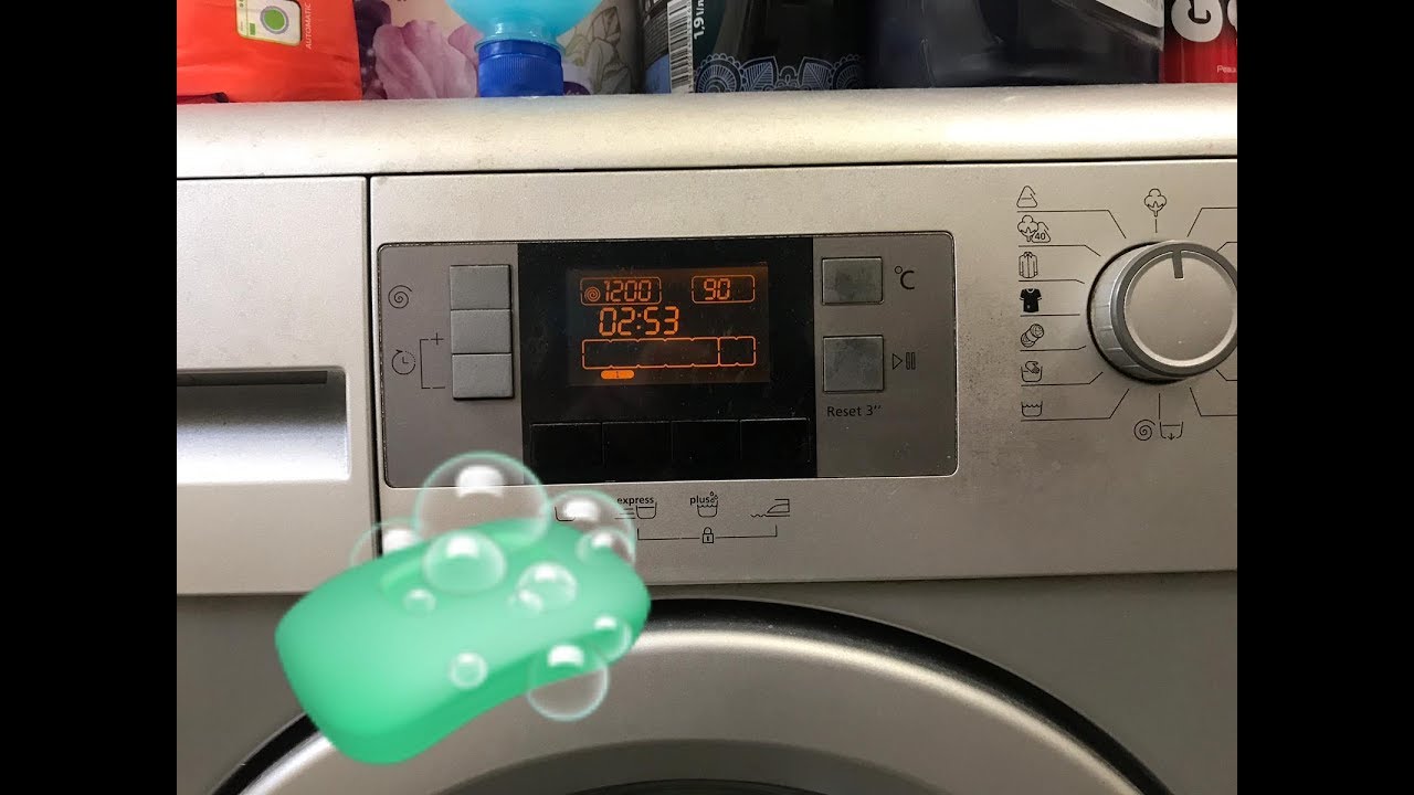 Beko WMB71241S: Cottons 90 with Prewash (complete cycle+dryer)