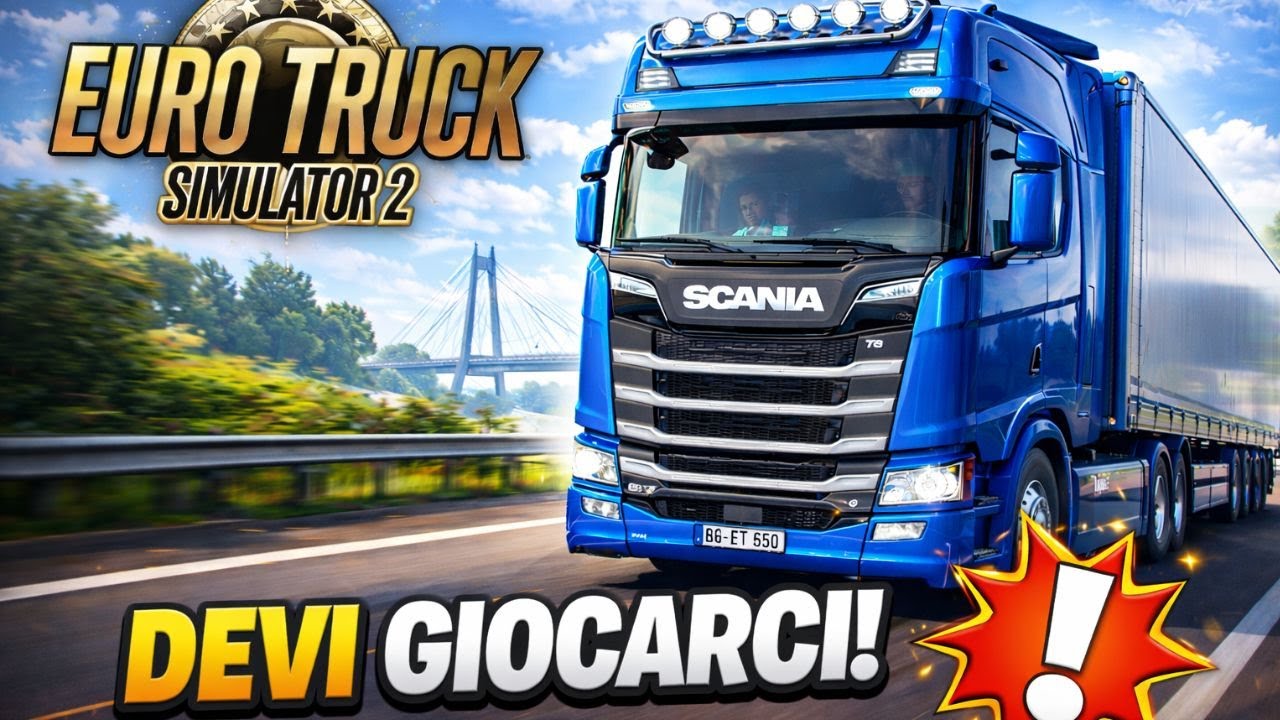 TRASPORTI IN TUTTA EUROPA CON ZENIX S.R.L  ABBONATI ANCHE CON 1€ - EURO TRUCK SIMULATOR 2 ITA