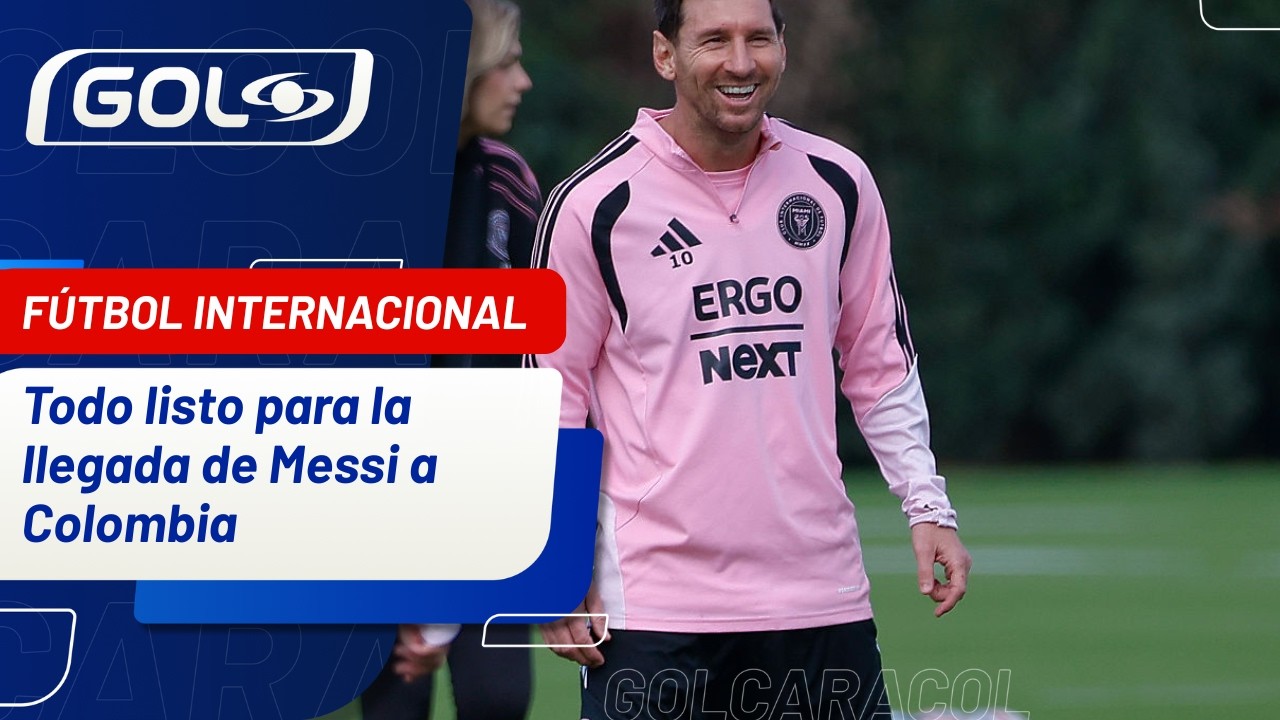 Todo listo para la llegada de Lionel Messi y el Inter Miami a Colombia