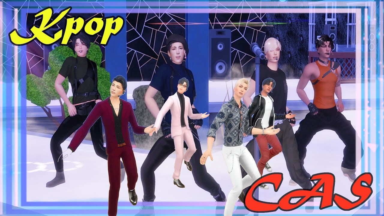 Create your own Kpop Group | TS4 CAS