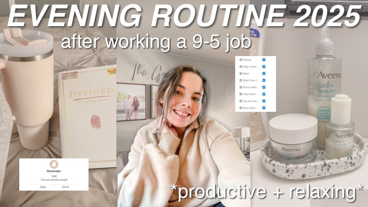 A BALANCED EVENING IN MY LIFE AFTER MY 9-5 | simplifying life, being productive, and STILL relaxing!