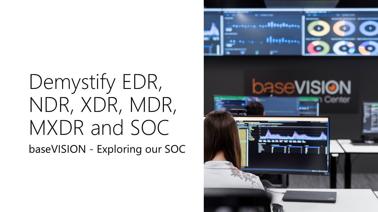 Demystifying Cybersecurity Terms: EDR, NDR, XDR, MDR, MXDR & SOC Explained!