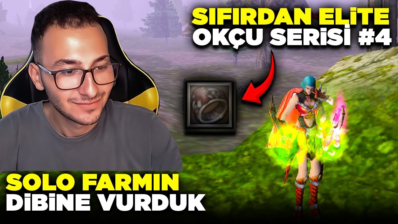SOLO FARMDA M&Uuml;THİŞ PARA KASTIK! | SIFIRDAN ELİTE OK&Ccedil;U SERİSİ #4 | Knight Online