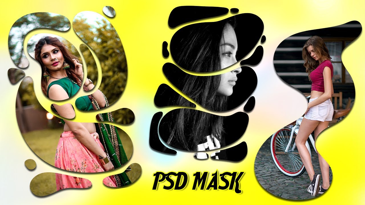 Bubble Masks PSD !! Photo Editing Tool !! 50 Mask Bundle Pack