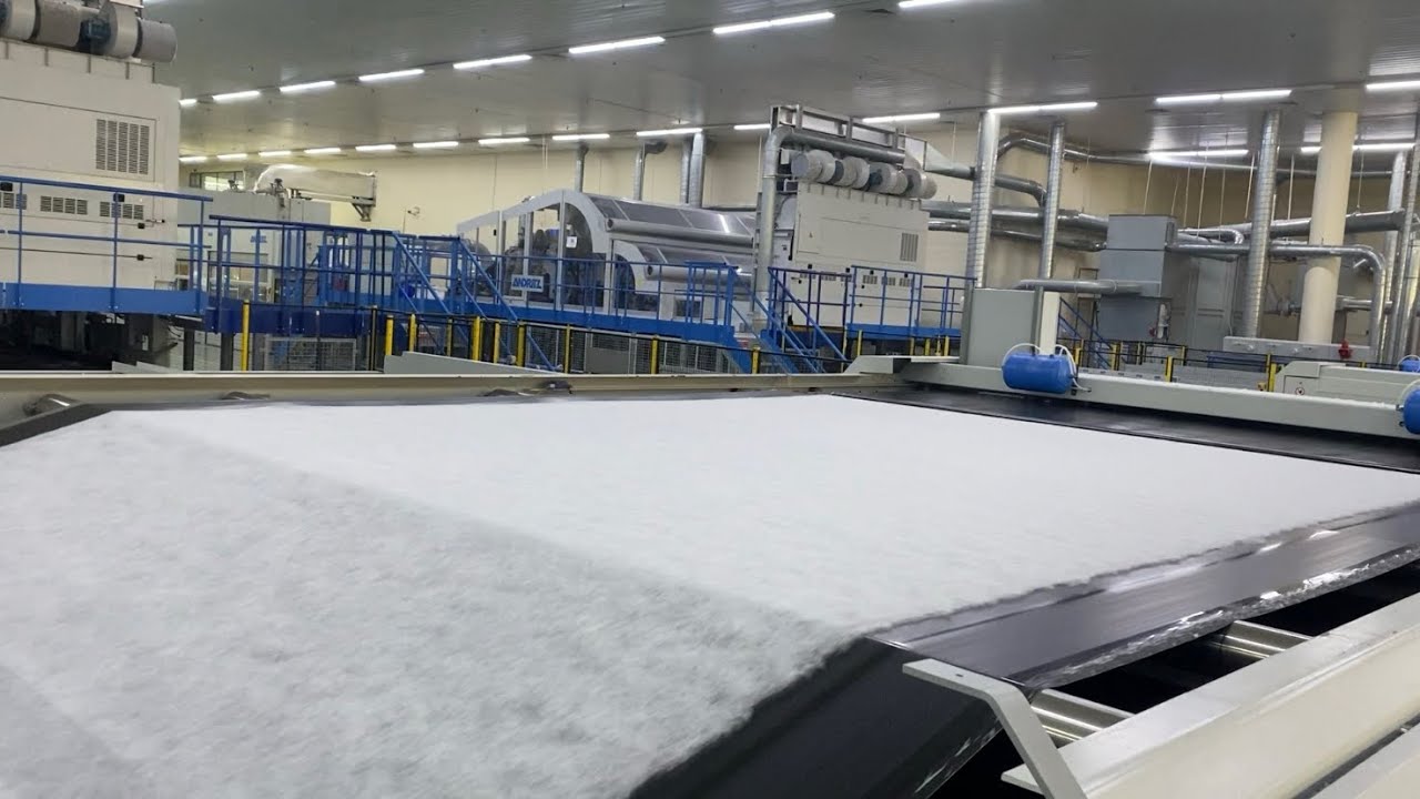 Spunlace Nonwovens production line | Triple B