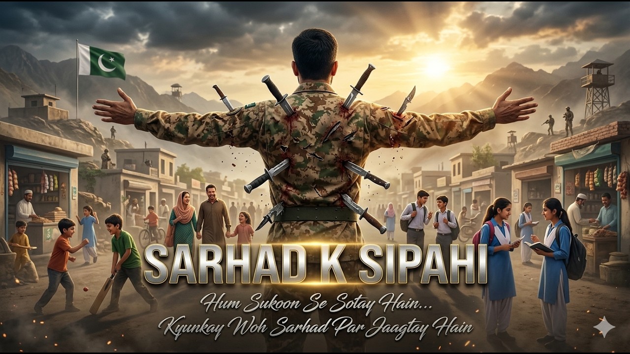 Sarhad K Sipahi | Salute to Pak Army 2026 | Pakistan Army Song 🇵🇰 | Patriotic Song