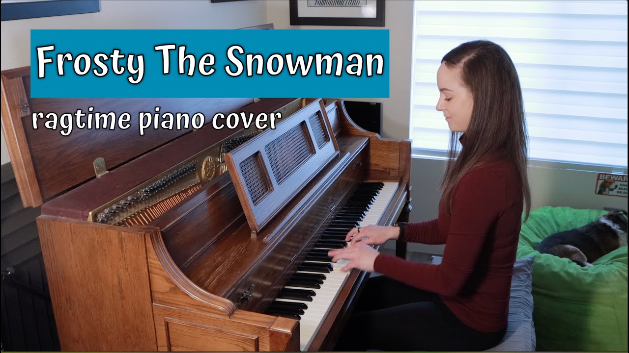 Frosty The Snowman - ragtime piano cover
