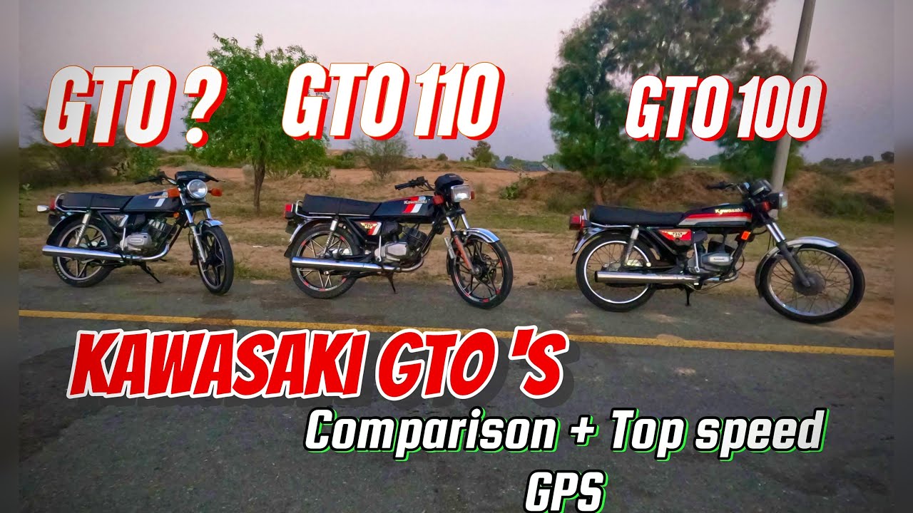 Kawasaki gto 110 vs kawasaki gto 100  