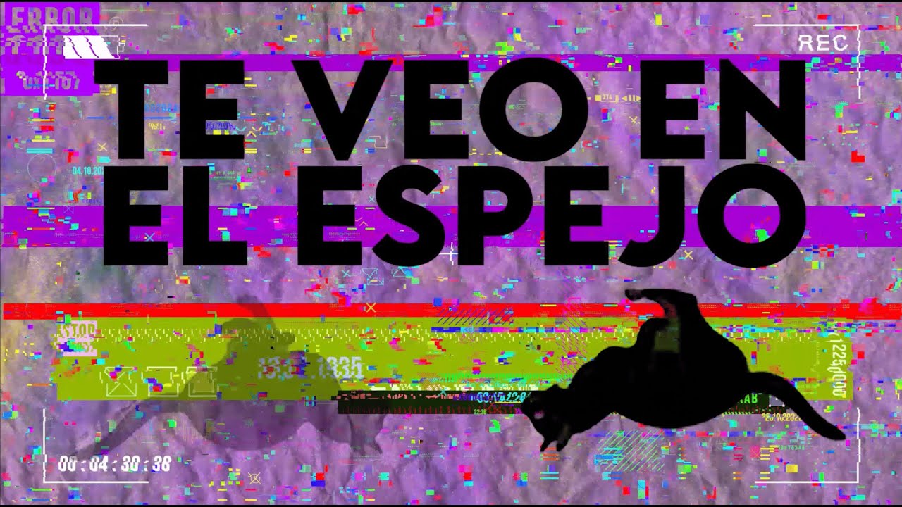 Alectrofobia - Te veo en el espejo (Lyric video - Single 2025)