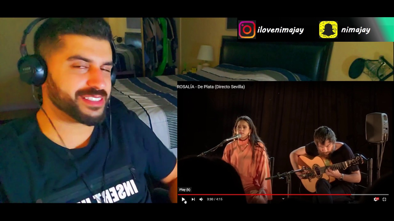 ROSALÍA - De Plata (Directo Sevilla) Live - REACTION VIDEO!!!